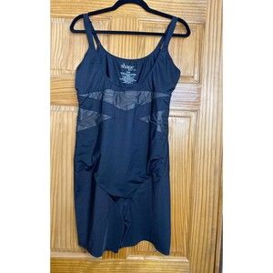 Shape By Cacique Open-Bust Thigh Shaper Black 26/28